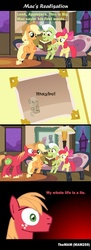 Size: 800x2200 | Tagged: safe, artist:mam259, apple bloom, applejack, big macintosh, granny smith, earth pony, pony, g4, baby, baby macintosh, baby picture, baby pony, colt, colt big macintosh, comic, foal, male, photo, photo album, yearbook, yearbook photo, young, younger