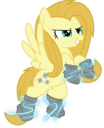Size: 807x989 | Tagged: safe, artist:luckysmores, oc, oc only, oc:psychoshy, pony, fallout equestria, fallout equestria: project horizons, power hoof, simple background, solo, transparent background, vector