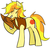 Size: 868x837 | Tagged: safe, artist:ghost, braeburn, earth pony, pony, g4, clothes, cowboy hat, hat, male, simple background, stallion, vest, white background