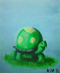 Size: 1828x2212 | Tagged: safe, artist:xx-mr-no-name-xx, tank, g4, solo, traditional art