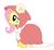 Size: 960x892 | Tagged: safe, artist:h2ooctane, fluttershy, g4, secret of my excess, cape, clothes, daisy (flower), hood, hooded cape, recolor, taffeta cape