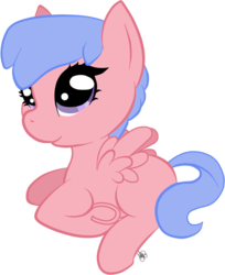Size: 667x816 | Tagged: safe, artist:kashimusprime, firefly, pegasus, pony, g1, female, filly, foal, simple background, solo, transparent background