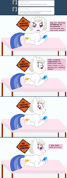 Size: 1000x2625 | Tagged: safe, artist:hakar-kerarmor, oc, oc only, oc:nors, ask four inept guardponies, ask, rule 63, tumblr