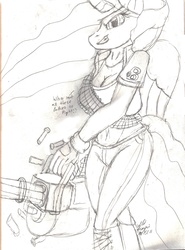 Size: 2415x3265 | Tagged: safe, artist:collinscorpio, princess celestia, g4, heavy (tf2), sketch, team fortress 2