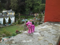 Size: 4288x3216 | Tagged: safe, pinkie pie, g4, gift set, irl, photo, ponies around the world, portmeirion, toy, wales