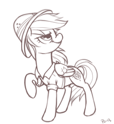 Size: 400x432 | Tagged: safe, artist:purmu, daring do, g4, tumblr