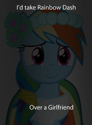 Size: 1024x1388 | Tagged: safe, rainbow dash, g4, clothes, front view, solo, text