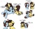 Size: 1200x1000 | Tagged: safe, artist:minkidoodles, egoraptor, game grumps, gay, jontron, male, ponified, shipping