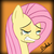 Size: 800x800 | Tagged: safe, artist:drakxs, fluttershy, g4, faic, solo, wat