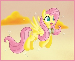 Size: 3832x3144 | Tagged: safe, artist:hidden-cat, fluttershy, pony, g4, female, solo