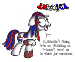 Size: 1656x1379 | Tagged: safe, artist:darkone10, oc, oc only, earth pony, pony, nation ponies, not politics, united states