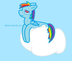 Size: 541x463 | Tagged: artist needed, safe, rainbow dash, g4, 30 minute art challenge