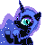 Size: 50x50 | Tagged: safe, artist:taritoons, part of a set, nightmare moon, alicorn, pony, g4, animated, clapping, clapping ponies, female, icon, pixel art, simple background, solo, sprite, transparent background