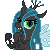 Size: 50x50 | Tagged: safe, artist:taritoons, part of a set, queen chrysalis, changeling, g4, animated, clapping, clapping ponies, cute, cutealis, female, icon, pixel art, simple background, solo, sprite, transparent background