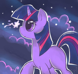 Size: 800x762 | Tagged: safe, artist:csc-x, twilight sparkle, pony, g4, blank flank, female, filly, filly twilight sparkle, solo, younger