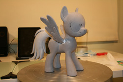 Size: 1200x800 | Tagged: safe, rainbow dash, g4, customized toy, sculpture, wip