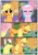 Size: 1741x2500 | Tagged: safe, artist:pyruvate, aloe, applejack, rainbow dash, comic:the usual, g4, comic