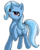 Size: 128x160 | Tagged: safe, artist:friendlyfirefox, trixie, g4, pixel art, pony wars advance, raised hoof, simple background, smiling, transparent background