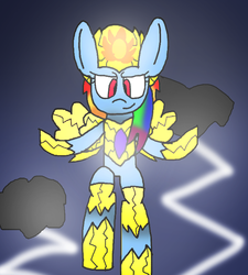 Size: 800x888 | Tagged: safe, artist:chubbysonicfan, rainbow dash, g4, armor