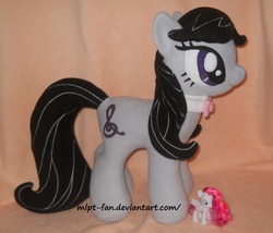 Size: 1273x1092 | Tagged: safe, artist:calusariac, diamond rose, octavia melody, g4, irl, photo, plushie