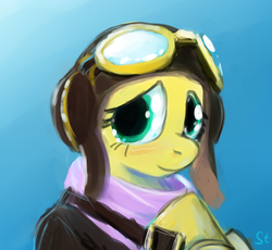 Size: 2500x2300 | Tagged: safe, artist:gordonfreeguy, fluttershy, g4, 30 minute art challenge, goggles