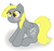 Size: 550x512 | Tagged: safe, artist:lisatp, derpy hooves, pegasus, pony, g4, female, mare