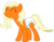 Size: 2102x1653 | Tagged: safe, artist:cupcakescankill, oc, oc only, oc:dreamsicle, pony, unicorn, diaper, female, mare, non-baby in diaper, simple background, solo, transparent background, vector