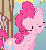 Size: 750x816 | Tagged: safe, screencap, pinkie pie, earth pony, pony, a friend in deed, g4, season 2, animated, bedroom eyes, blinking, cropped, eye flutter, female, gif, loop, mare, solo