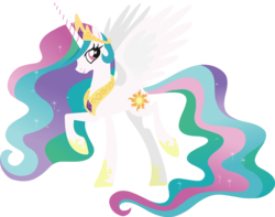 Size: 1775x1400 | Tagged: safe, artist:kanesthename, princess celestia, alicorn, pony, g4, female, mare, simple background, solo, transparent background, vector