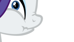 Size: 8192x4608 | Tagged: safe, artist:pdpie, rarity, pony, g4, absurd resolution, scrunchy face, simple background, solo, transparent background, vector