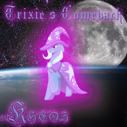 Size: 1500x1500 | Tagged: safe, artist:kheoz, trixie, g4, grin, moon, smiling