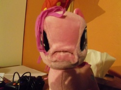 Size: 800x599 | Tagged: safe, pinkie pie, g4, funrise, irl, photo, plushie, scrunchy face, toy