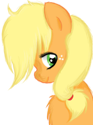 Size: 1748x2340 | Tagged: safe, artist:breezzie, applejack, earth pony, pony, g4, female, solo