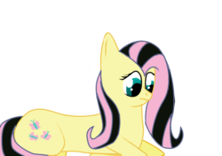 Size: 842x594 | Tagged: safe, artist:invaderliz thecat, fluttershy, g4, emoshy