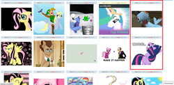 Size: 1424x695 | Tagged: safe, derpy hooves, doctor whooves, fluttershy, princess luna, rainbow dash, time turner, twilight sparkle, pegasus, pony, g4, exploitable meme, female, juxtaposition, juxtaposition win, mare