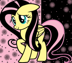 Size: 900x783 | Tagged: safe, artist:ponita120, fluttershy, g4, emoshy, recolor