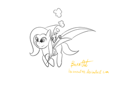 Size: 1280x1024 | Tagged: safe, artist:burnout42, fluttershy, g4, 30 minute art challenge, steampunk