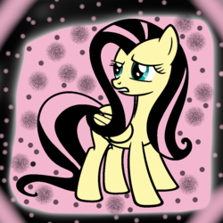 Size: 894x894 | Tagged: safe, artist:ponita120, fluttershy, pegasus, pony, g4, emo, emoshy, female, mare