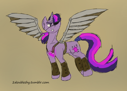 Size: 940x682 | Tagged: safe, artist:2doubleshy, twilight sparkle, g4, 30 minute art challenge