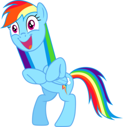 Size: 2003x2078 | Tagged: safe, artist:drinkeviltea, rainbow dash, g4, the crystal empire, rarity tugs her mane, simple background, transparent background, tugging, vector