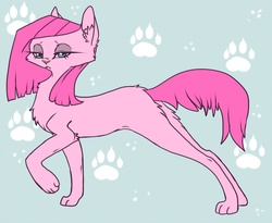 Size: 1000x820 | Tagged: safe, artist:coffeechicken, pinkie pie, cat, g4, pinkamena diane pie, species swap