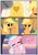 Size: 1741x2500 | Tagged: safe, artist:pyruvate, aloe, applejack, comic:the usual, g4, comic