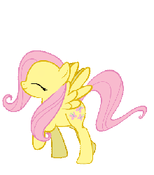Size: 376x426 | Tagged: safe, artist:the-paper-pony, fluttershy, pony, g4, animated, cute, female, happy, profile, running, shyabetes, simple background, solo, transparent background, trotting
