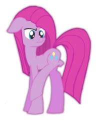 Size: 1036x1272 | Tagged: safe, artist:boulderthedragon, pinkie pie, earth pony, pony, g4, female, mare, pinkamena diane pie, simple background, solo, transparent background