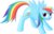 Size: 3002x1919 | Tagged: safe, artist:haltie, rainbow dash, pegasus, pony, g4, female, iwtcird, looking at you, mare, solo