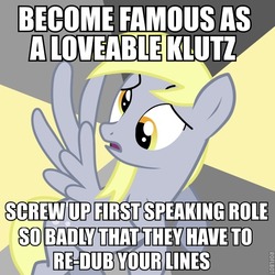 Size: 600x600 | Tagged: safe, derpy hooves, pegasus, pony, g4, advice meme, derpygate, female, image macro, mare