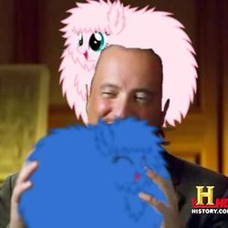 Size: 484x484 | Tagged: safe, oc, oc only, oc:fluffle puff, ancient aliens, giorgio a. tsoukalos