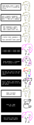 Size: 400x1469 | Tagged: safe, artist:ozzyg, applejack, pinkie pie, rainbow dash, rarity, twilight sparkle, earth pony, ghost, pony, unicorn, g4, comic, dead, female, mare, oregon trail, pony trail