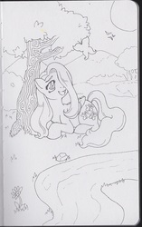 Size: 780x1242 | Tagged: safe, artist:meepsthesmall, fluttershy, g4, traditional art