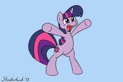 Size: 990x660 | Tagged: safe, artist:strebiskunk, twilight sparkle, g4, adorkable, cute, dork